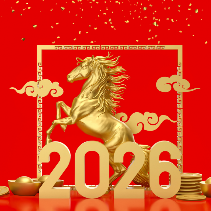 Lunar New Year comes galloping in on February 17, 2026!