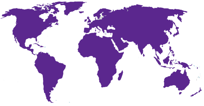 International Delivery Map