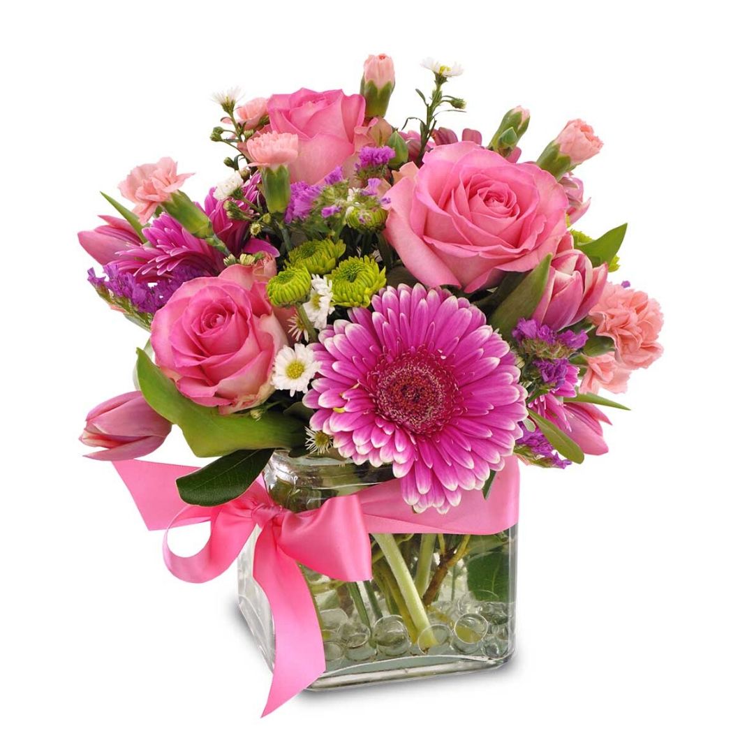 Perfectly Pink Bouquet Canadiana Flowers Toronto On