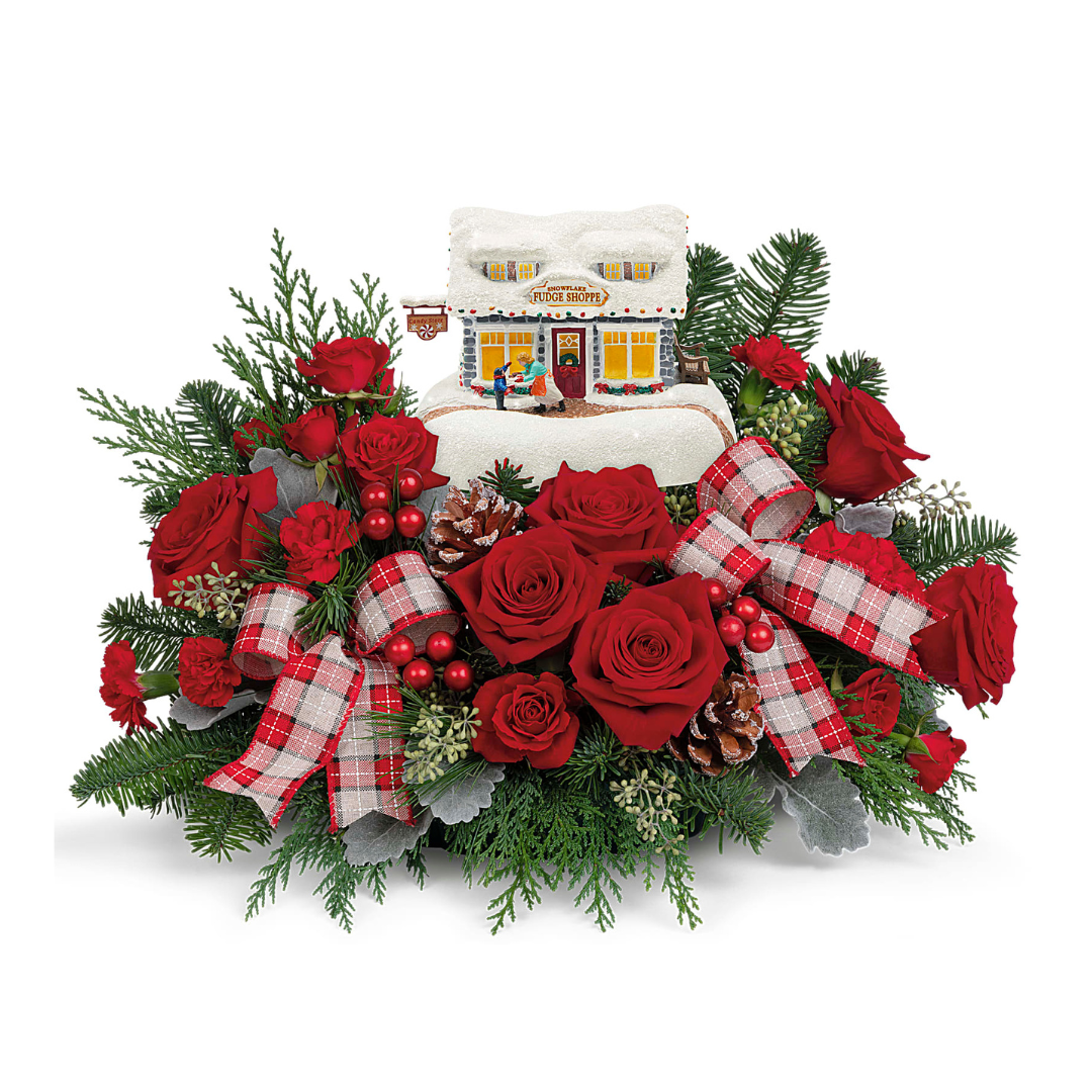 Canadiana Flowers Thomas Kinkade's Sweet Shop
